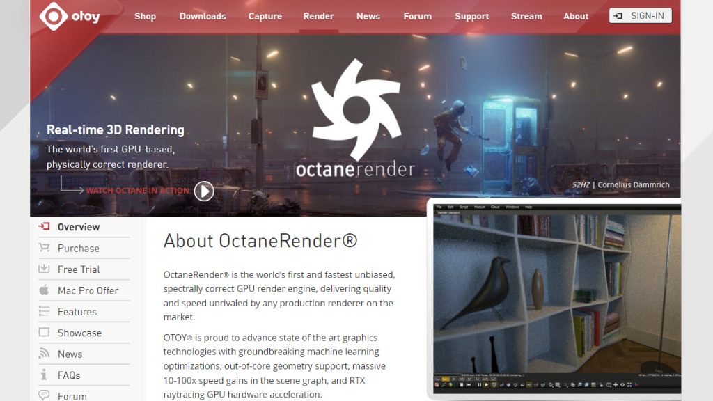 Cinema 4D를 위한 5가지 최고의 렌더 엔진 octane