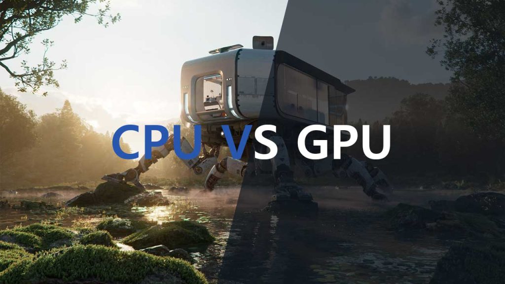 Vray CPU vs GPU를 선택해야 합니까 3