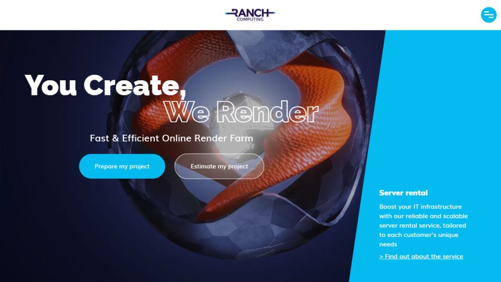 애니메이션을 위한 최고의 온라인 렌더 팜 ranch computing