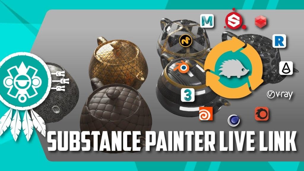 3ds Max용 최고의 플러그인 9개 Substance Painter Live Link