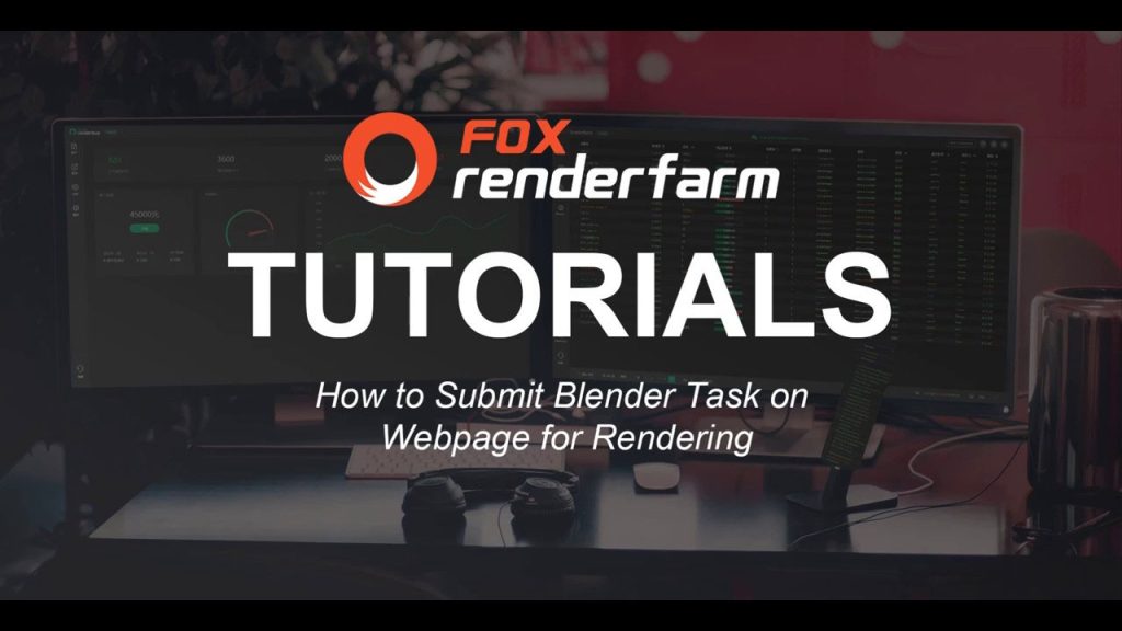 최고의 Blender GPU 렌더 팜 Fox Renderfarm