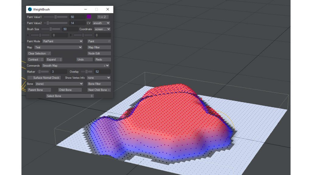 LightWave 2024의 새로운 기능은 WeightBrush