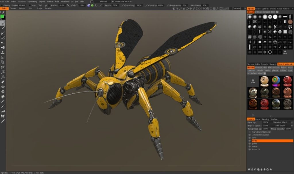 최고의 3D 조각 소프트웨어 3DCoat