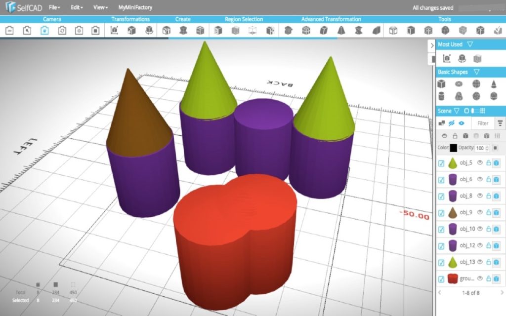 최고의 3D 조각 소프트웨어 SelfCAD