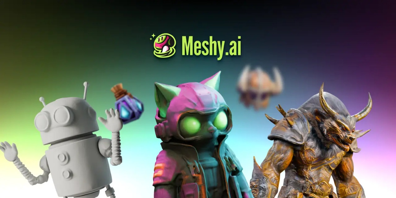 최고의 AI 3D 모델 생성기 Meshy