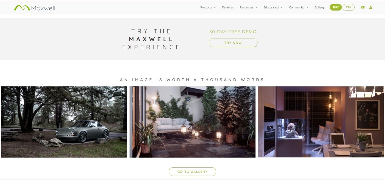 사실적인 렌더링을 위한 최고의 소프트웨어 7가지 Maxwell