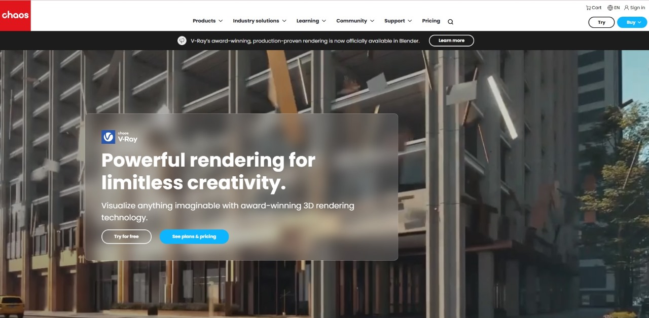 사실적인 렌더링을 위한 최고의 소프트웨어 7가지 Vray