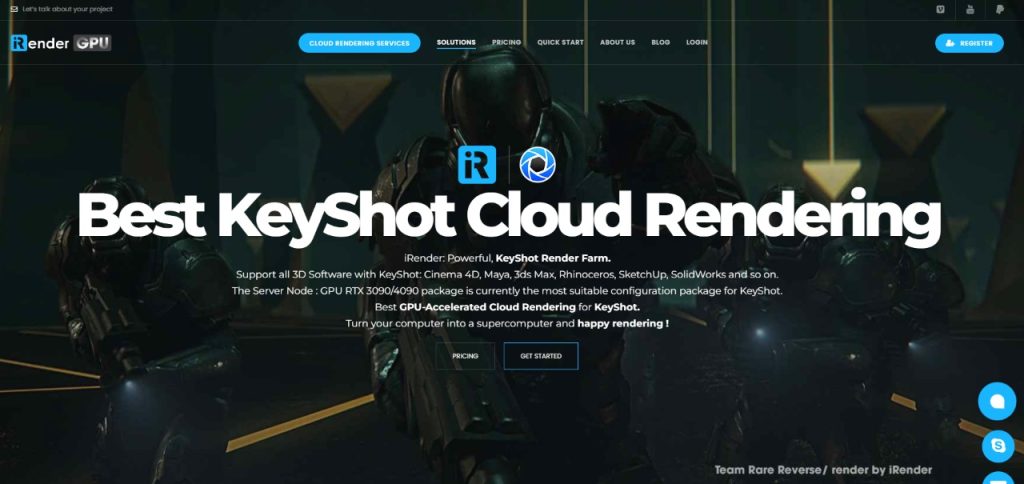 2025년 최고의 KeyShot 렌더 팜 5선 4