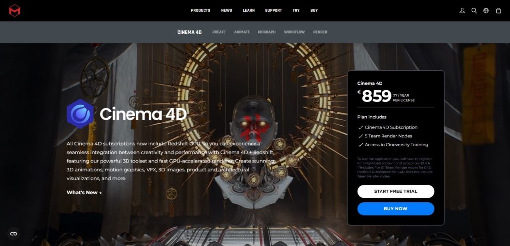 Cinema 4D 소프트웨어: 알아야 할 모든 것 [2025] 1