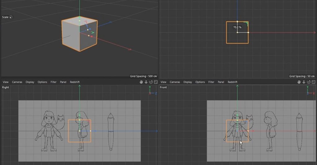 단계별 Cinema 4D 캐릭터 모델링 튜토리얼 3