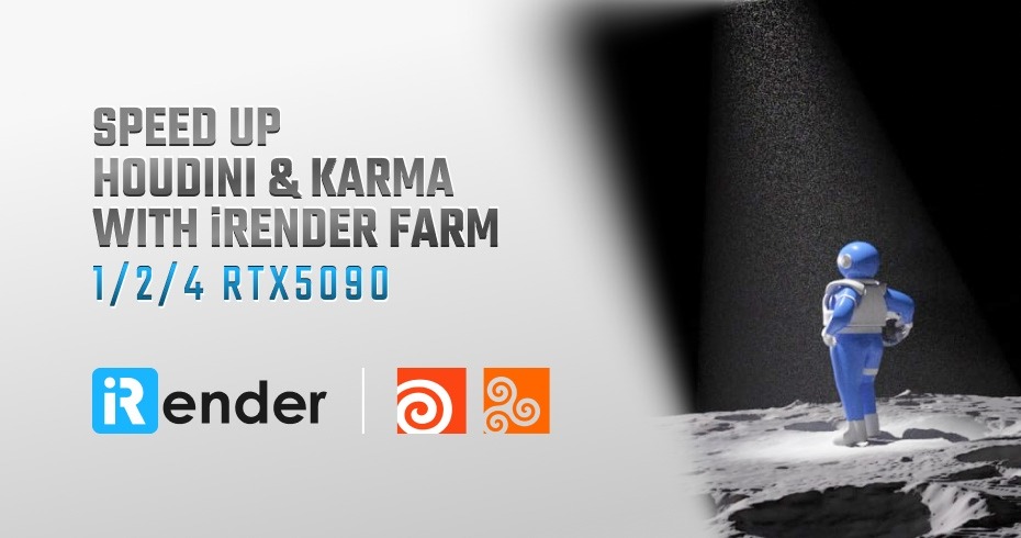 Karma 렌더팜 멀티 RTX 5090