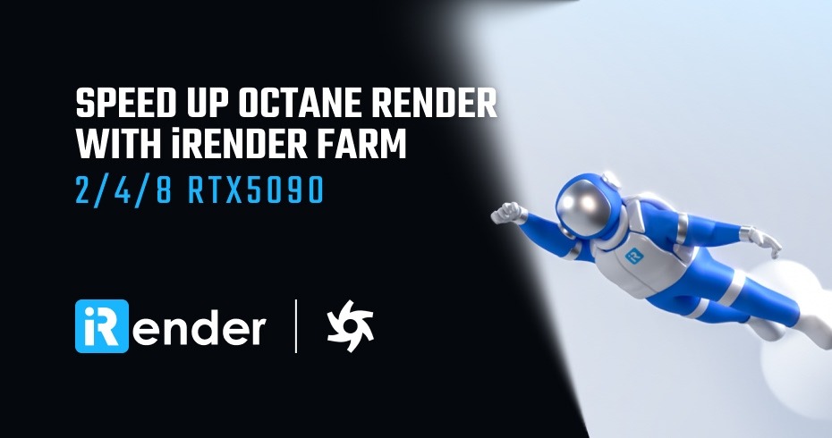 Octane In-Core 32GB VRAM 렌더팜 멀티 RTX 5090