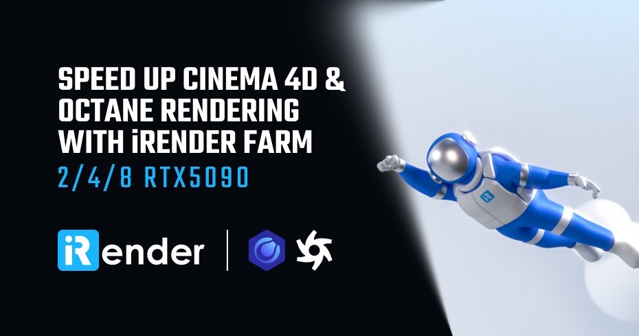 C4D Octane 렌더팜 RTX 5090 - .orbx 패키징 없는 네이티브 워크플로