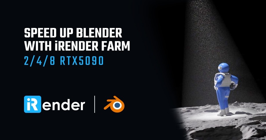 Blender 렌더팜 멀티 RTX 5090