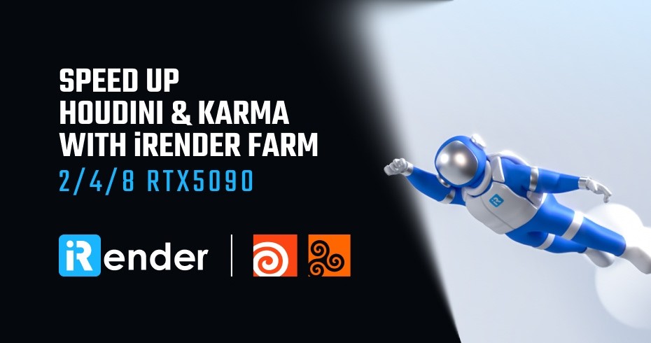 Karma 렌더팜 RTX 5090